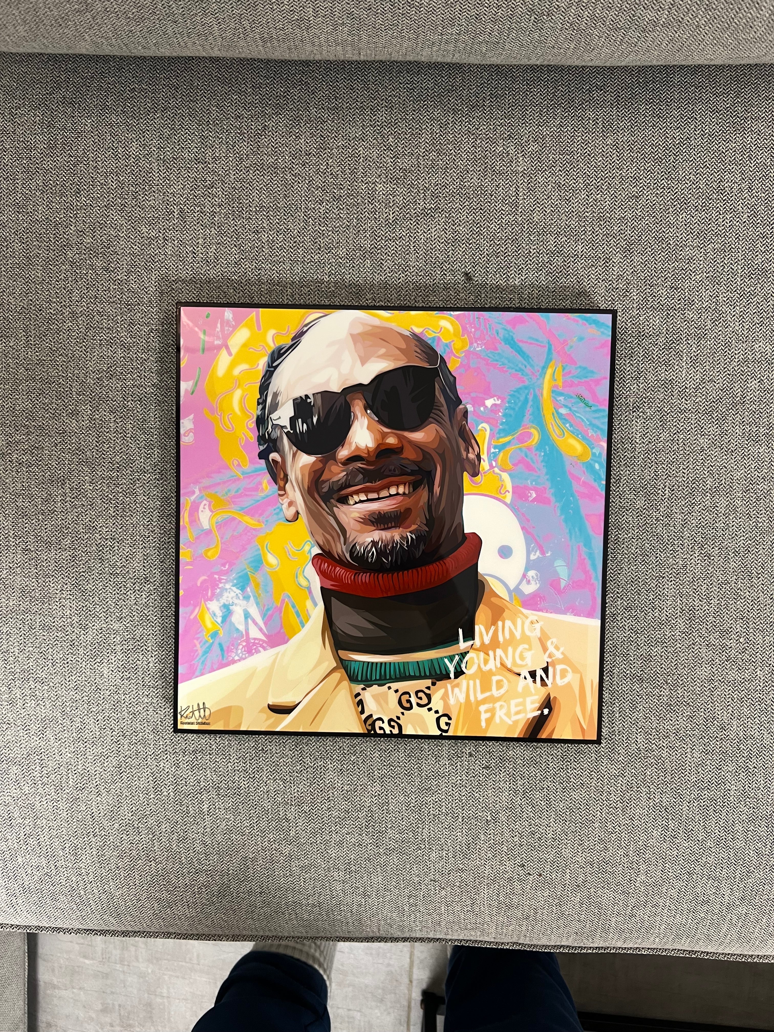 תמונה פוסטר פופ ארט תמונה לבית סנופ דוג פופ ארט