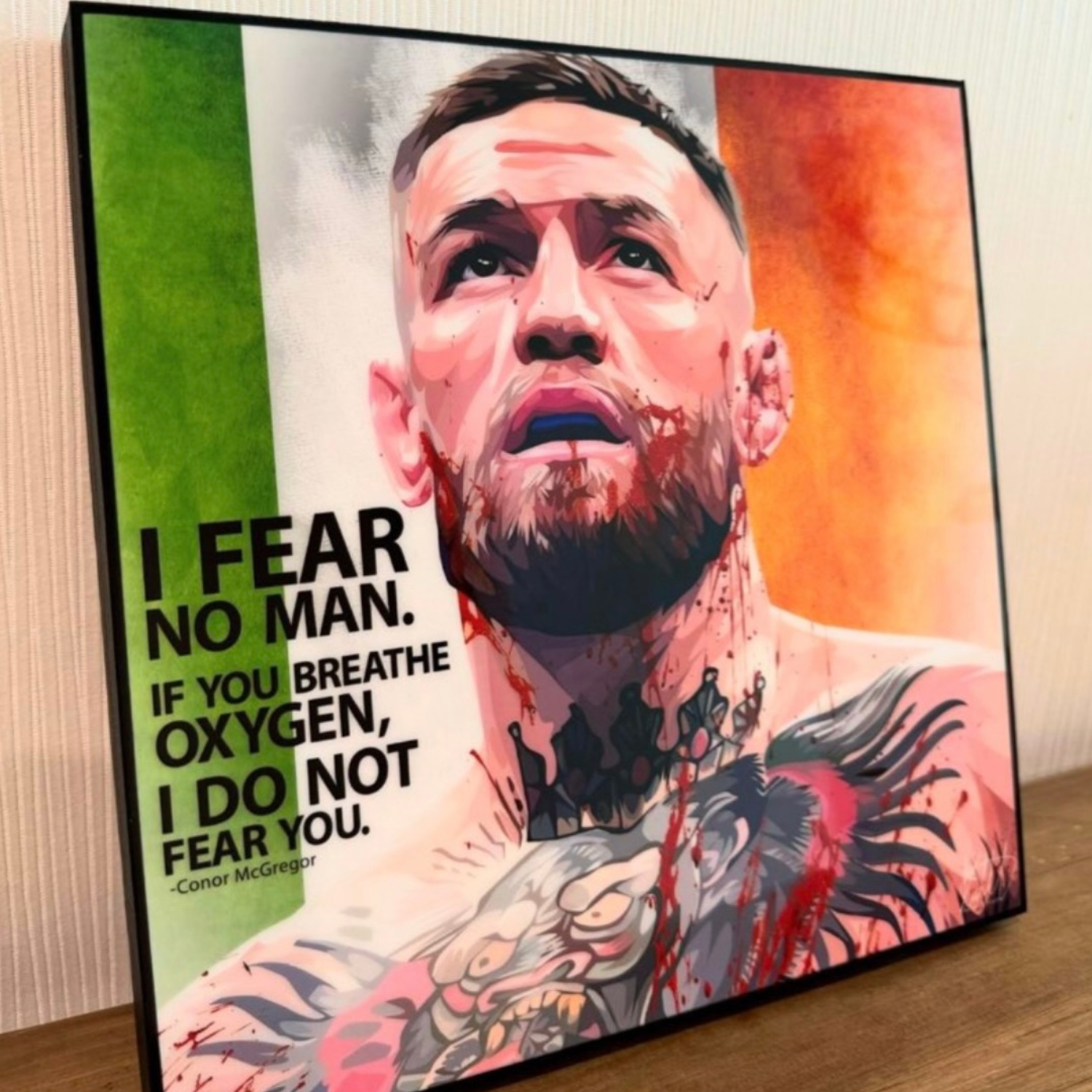 תמונה פוסטר פופ ארט קונור מקרוגר