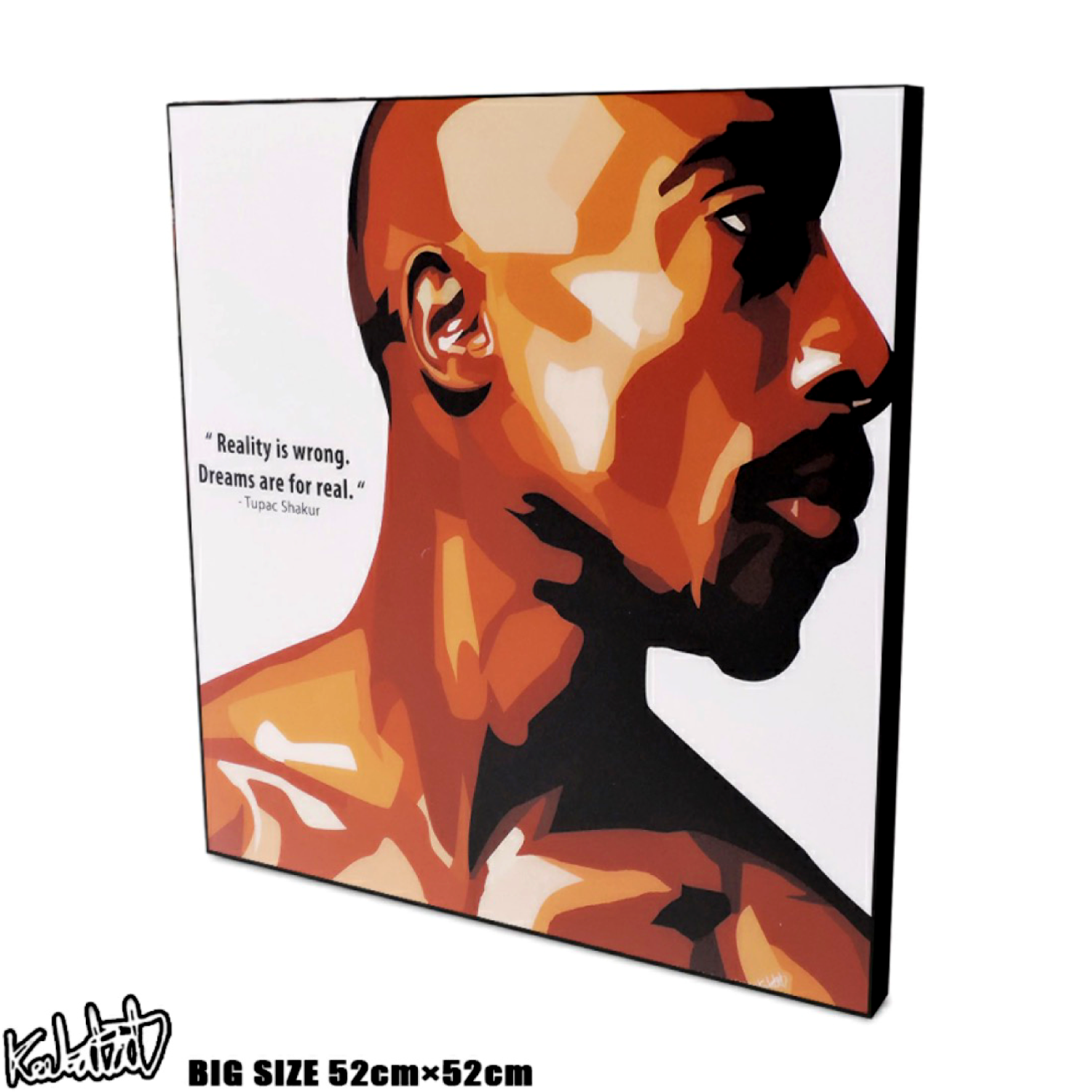 תמונה פוסטר פופ ארט  תמונה לבית טופאק פופ ארט