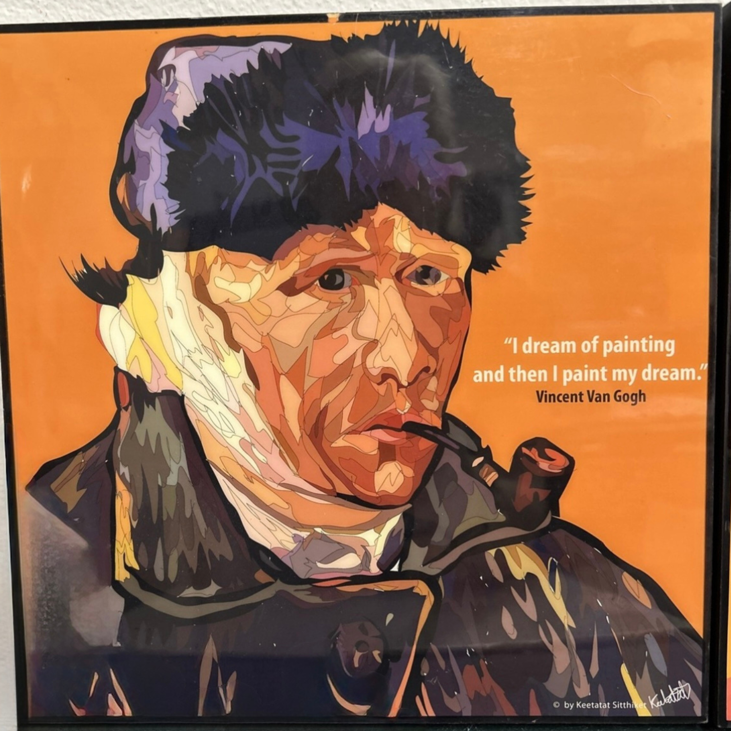 תמונה פוסטר ואן גוך פופ ארט