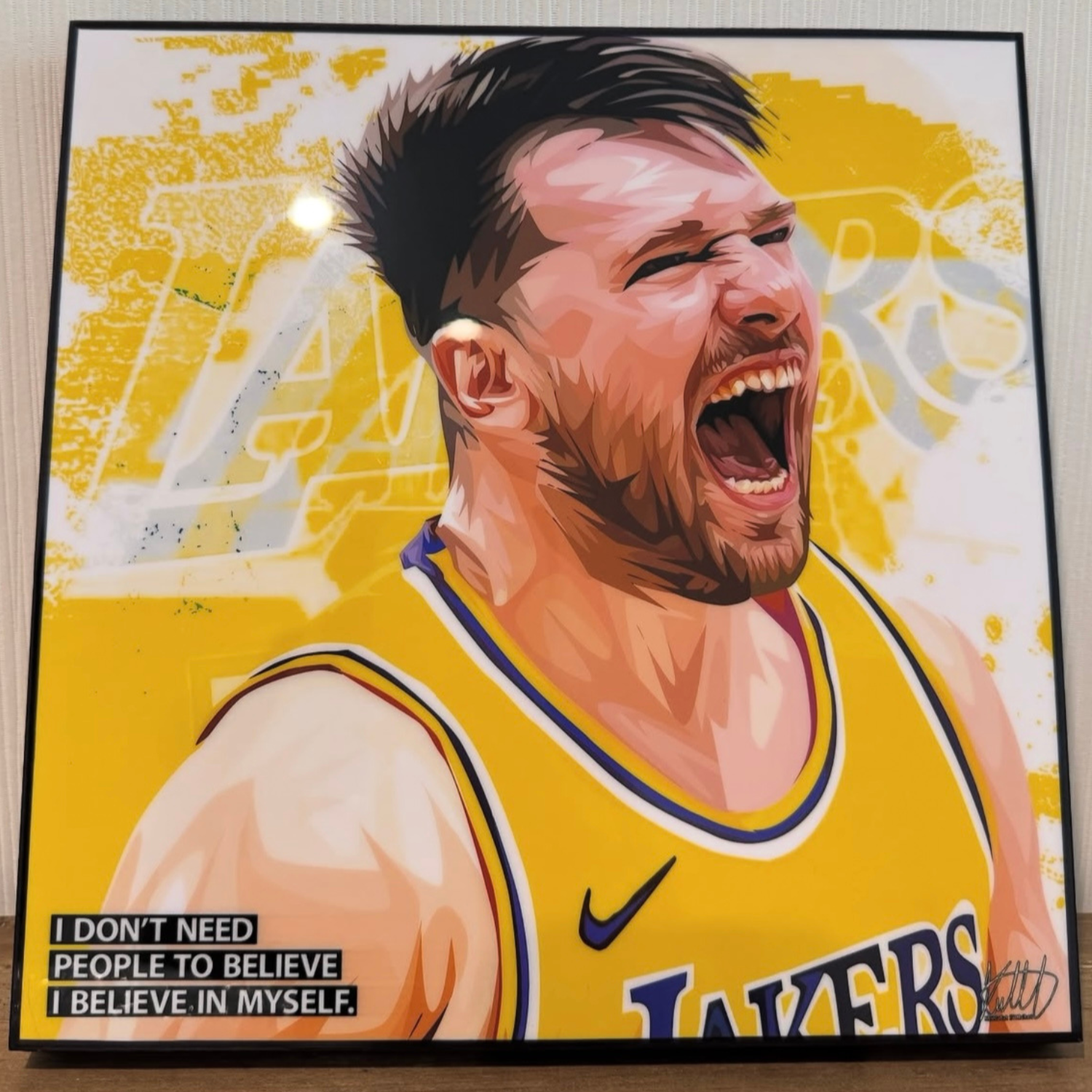 תמונה כדורסל פופ ארט לוקה דונציץ