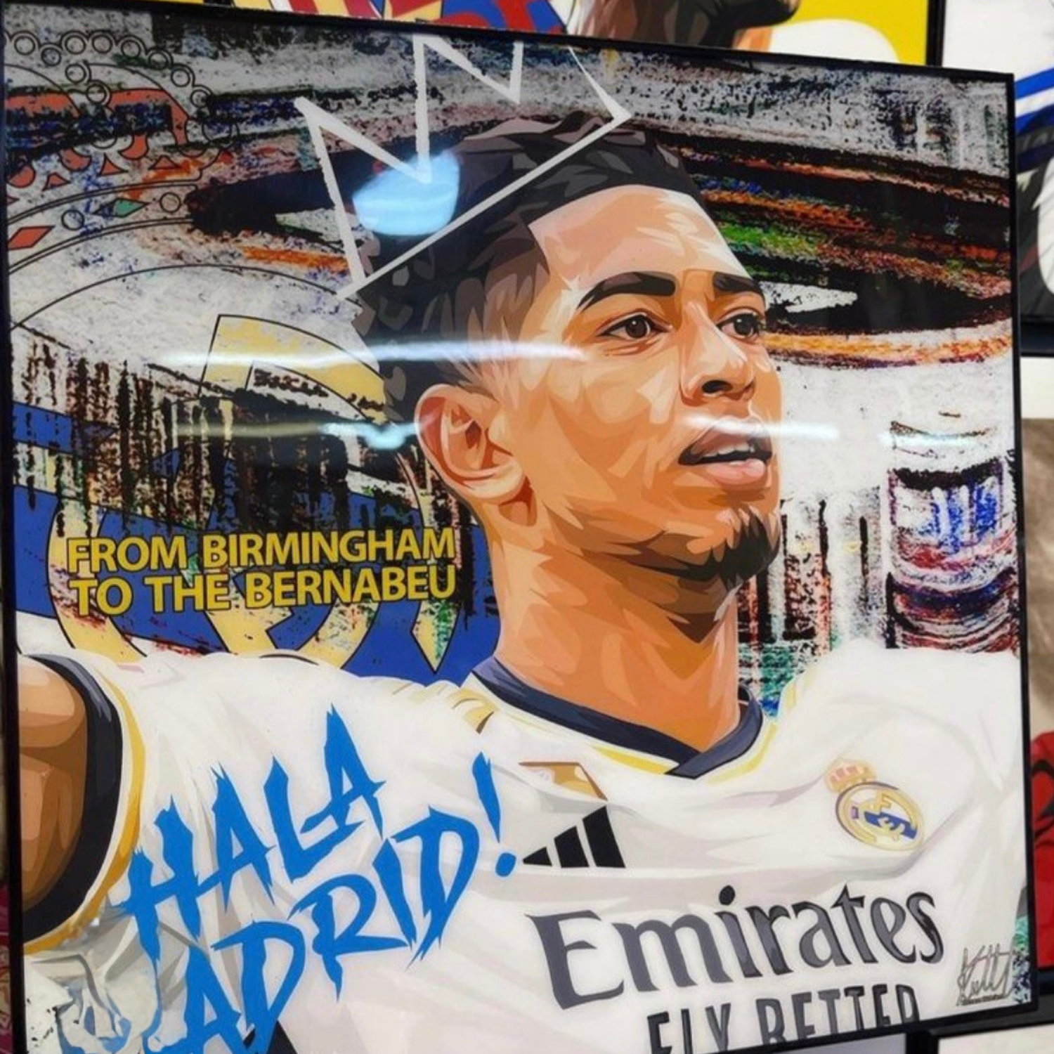 תמונה בלינגהאם פופ ארט כדורגל