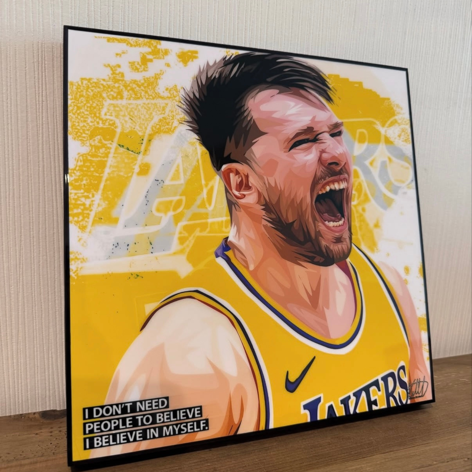 תמונה כדורסל פופ ארט לוקה דונציץ