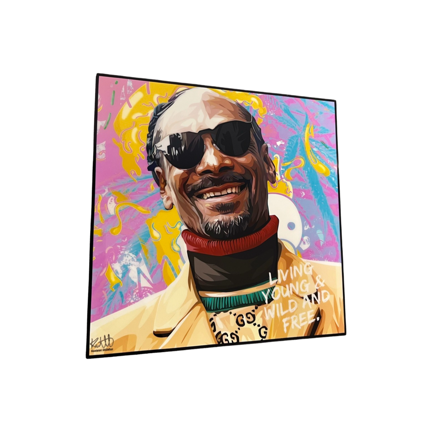 תמונה פוסטר פופ ארט  תמונה לבית סנופ דוג פופ ארט