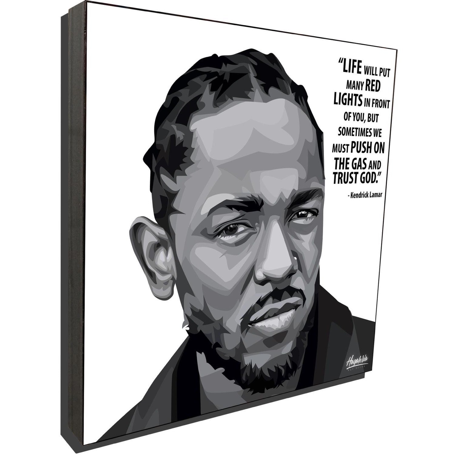 תמונה פוסטר קאנדריק לאמר פופ ארט