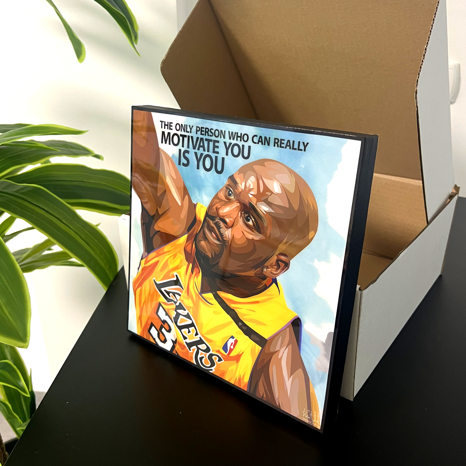 תמונה פוסטר כדורסל שאקיל אוניל פופ ארט