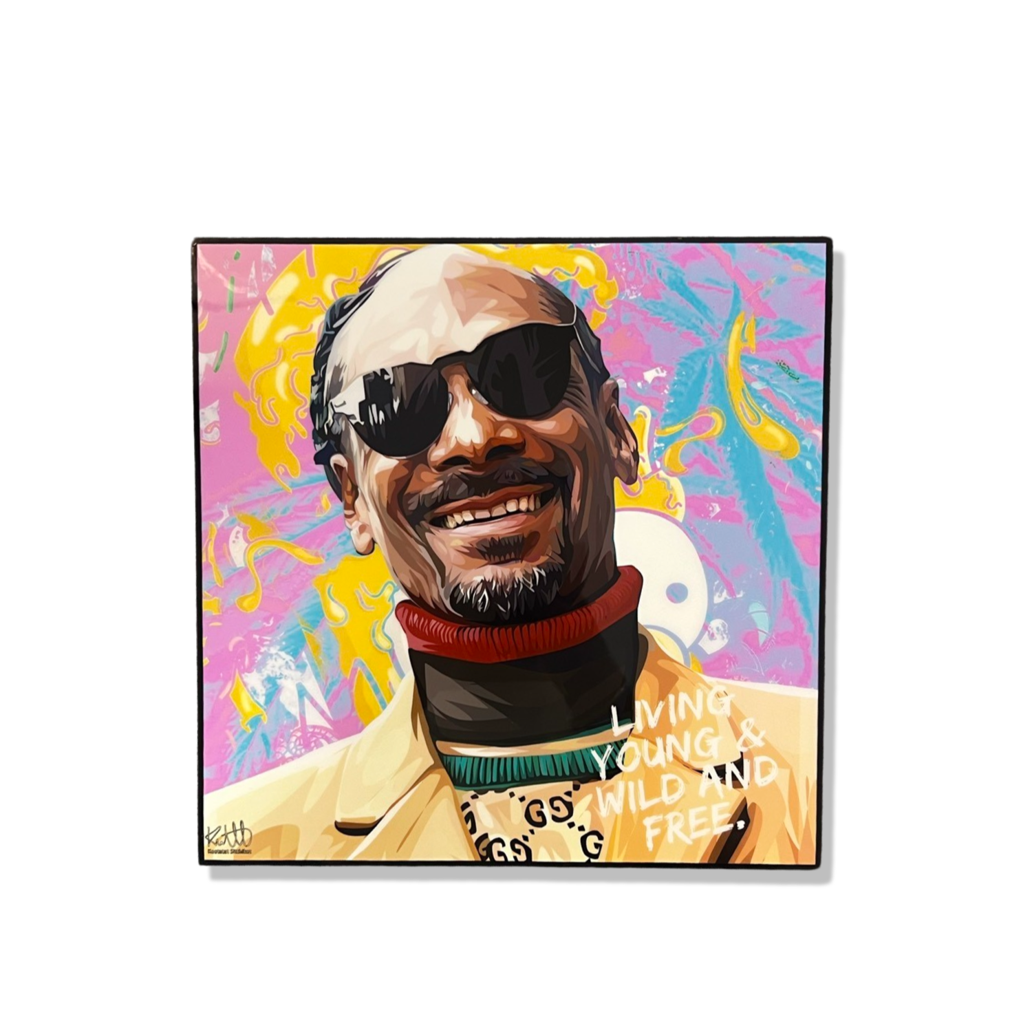 תמונה פוסטר פופ ארט  תמונה לבית סנופ דוג פופ ארט