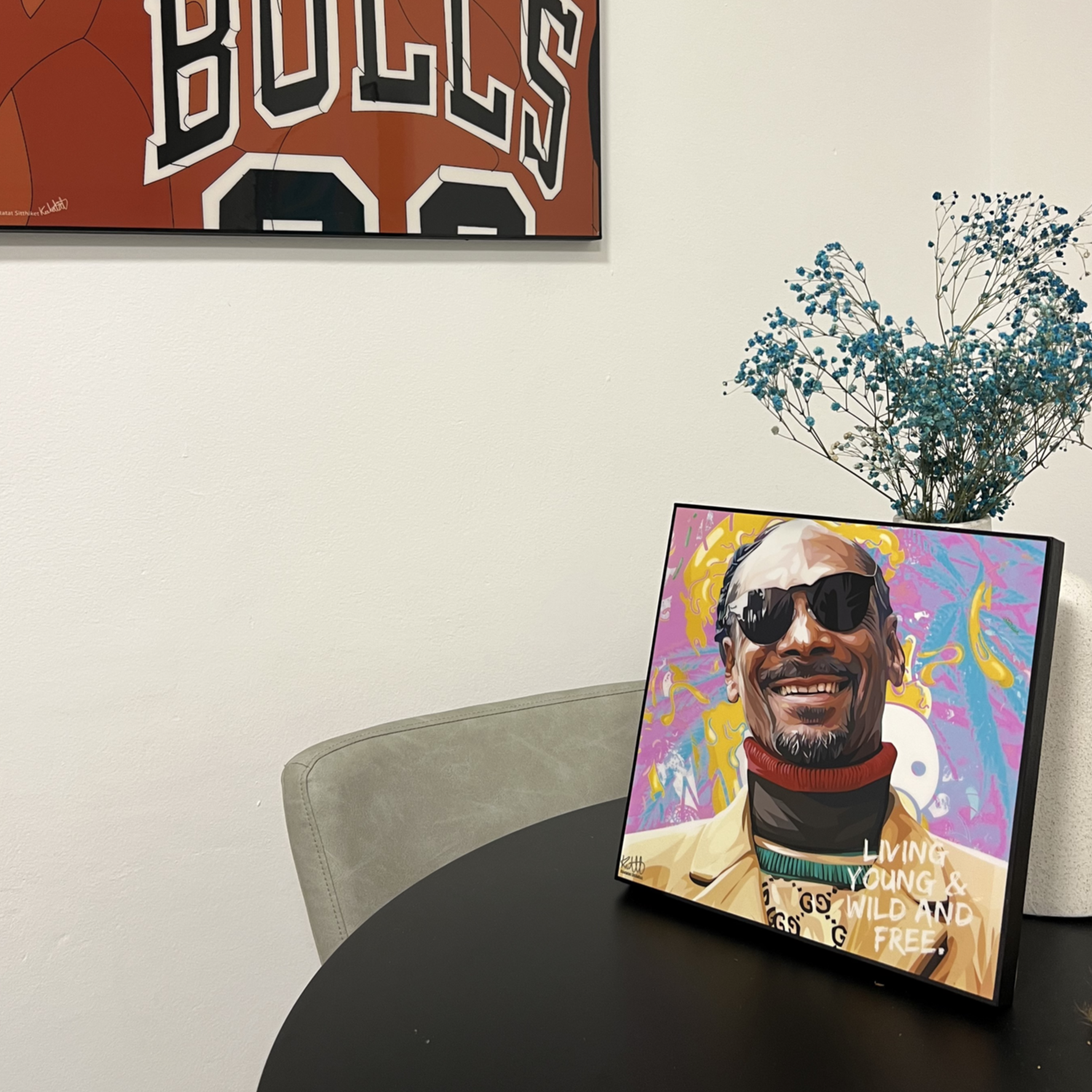 תמונה פוסטר פופ ארט תמונה לבית סנופ דוג פופ ארט