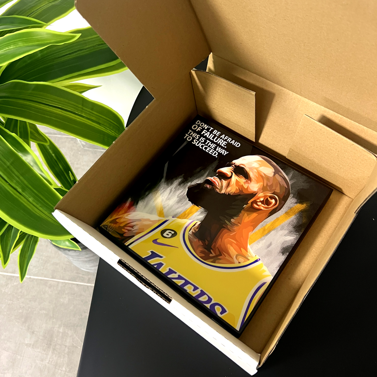 תמונה פוסטר כדורסל לברון פופ ארט