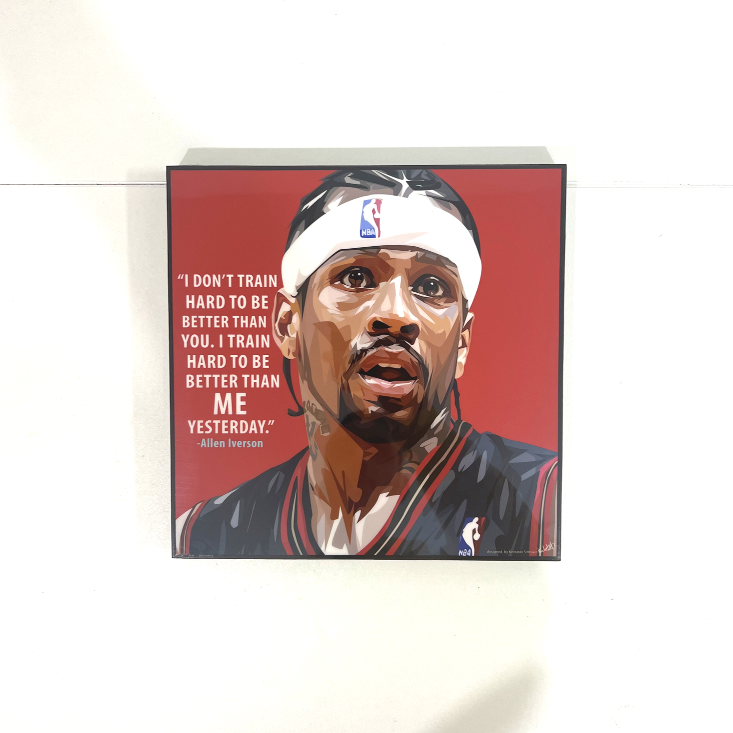 תמונה פוסטר כדורסל פופ ארט אלן אייברסון