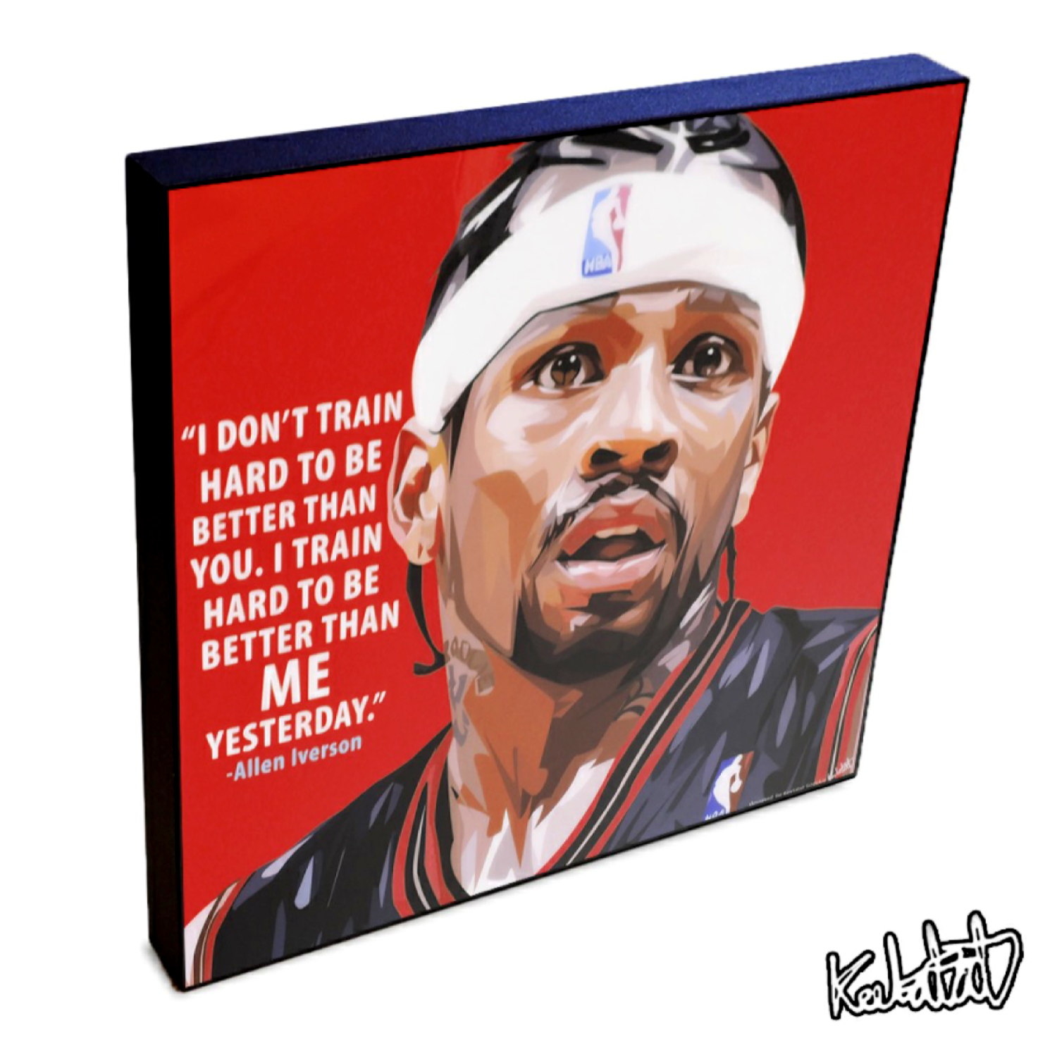 תמונה פוסטר כדורסל פופ ארט אלן אייברסון