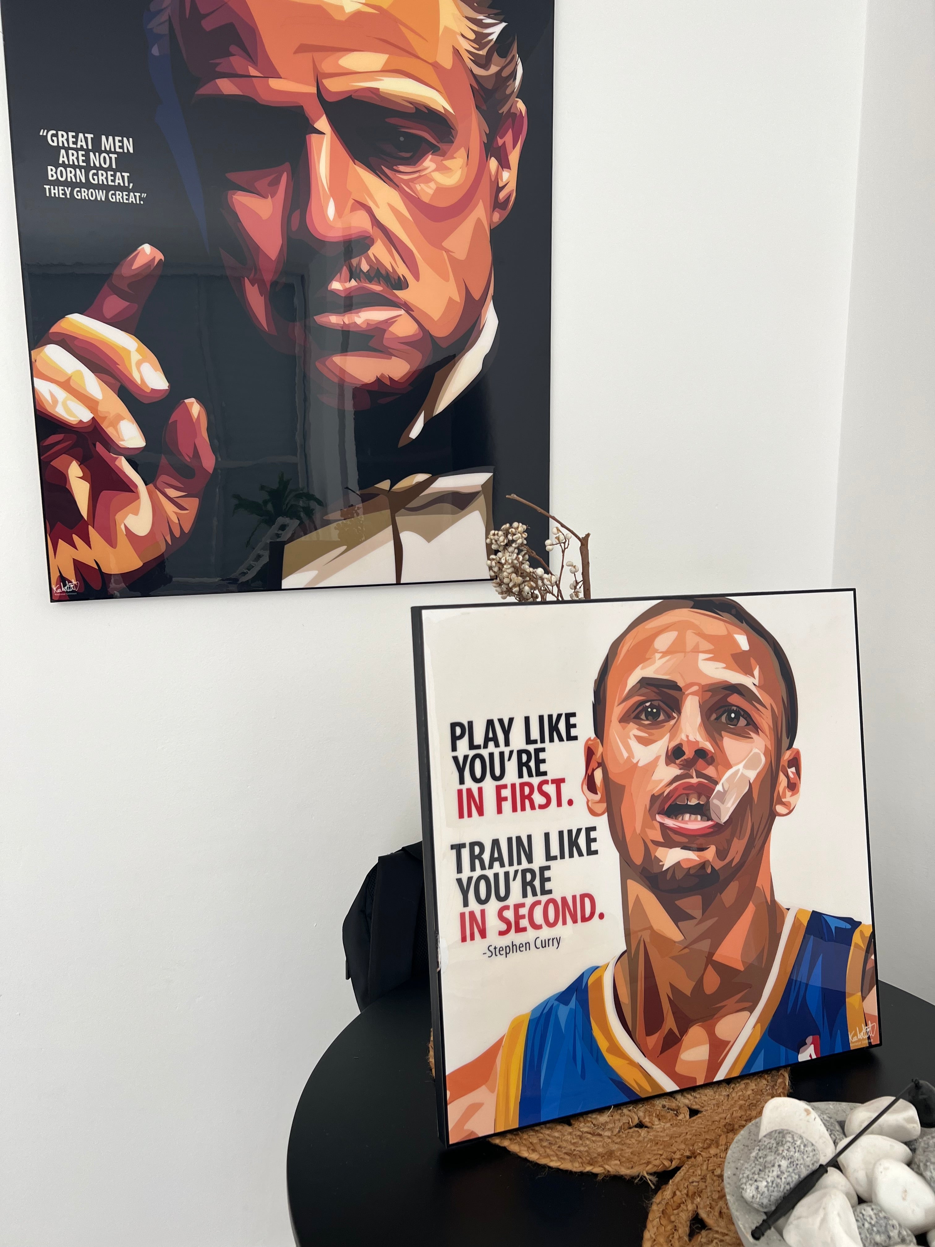 תמונה פוסטר כדורסל פופ ארט סטפן קרי