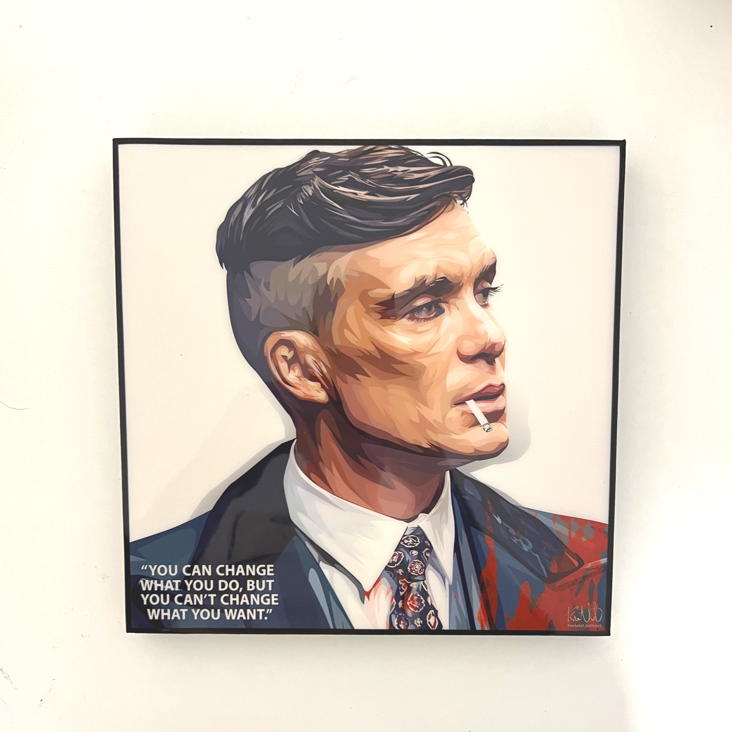 תמונה פוסטר פופ ארט תומס שלבי