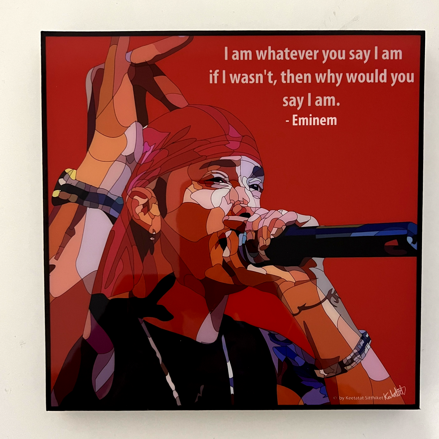 תמונה פוסטר פופ ארט אמינם