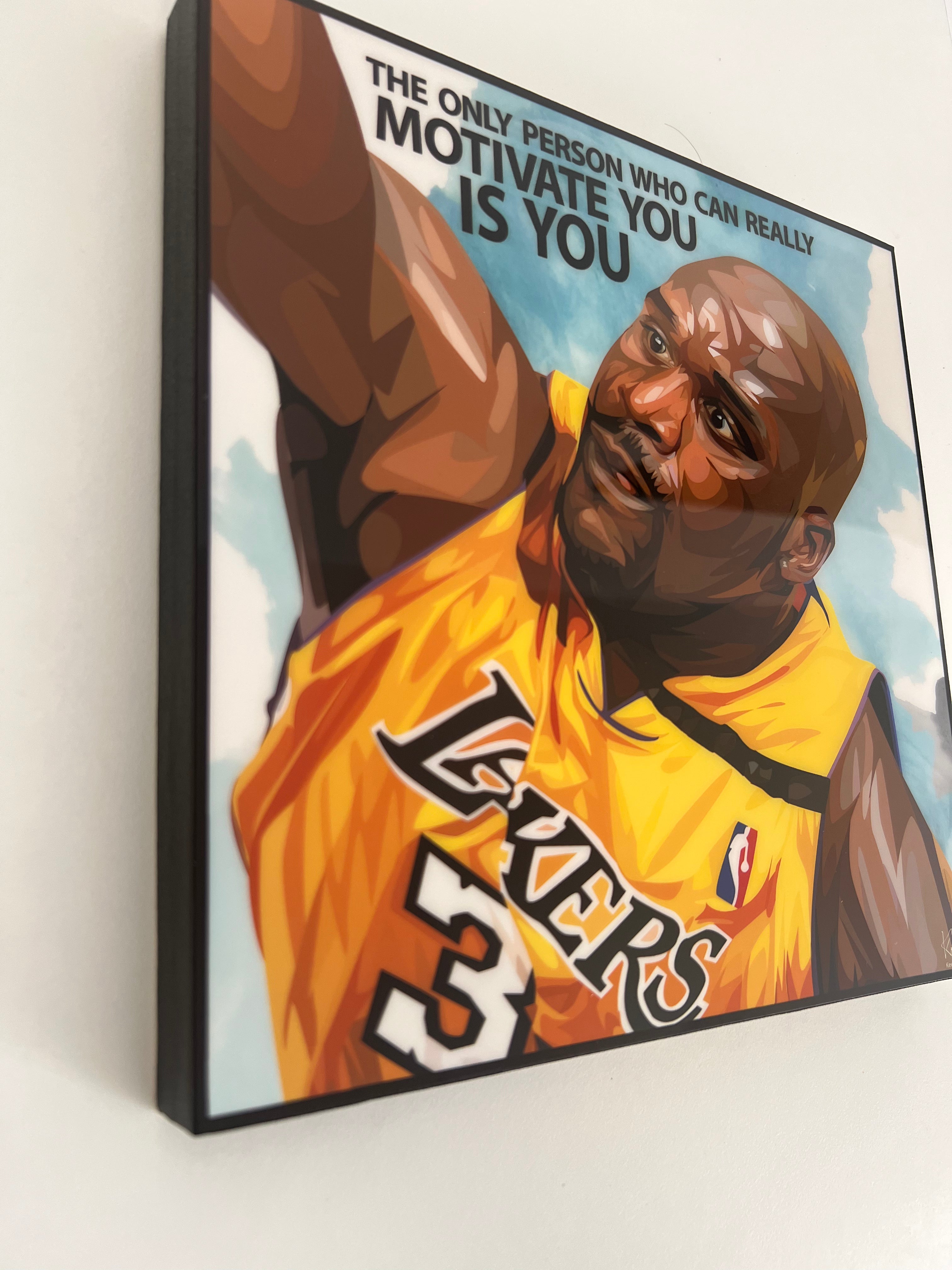 תמונה פוסטר כדורסל שאקיל אוניל פופ ארט