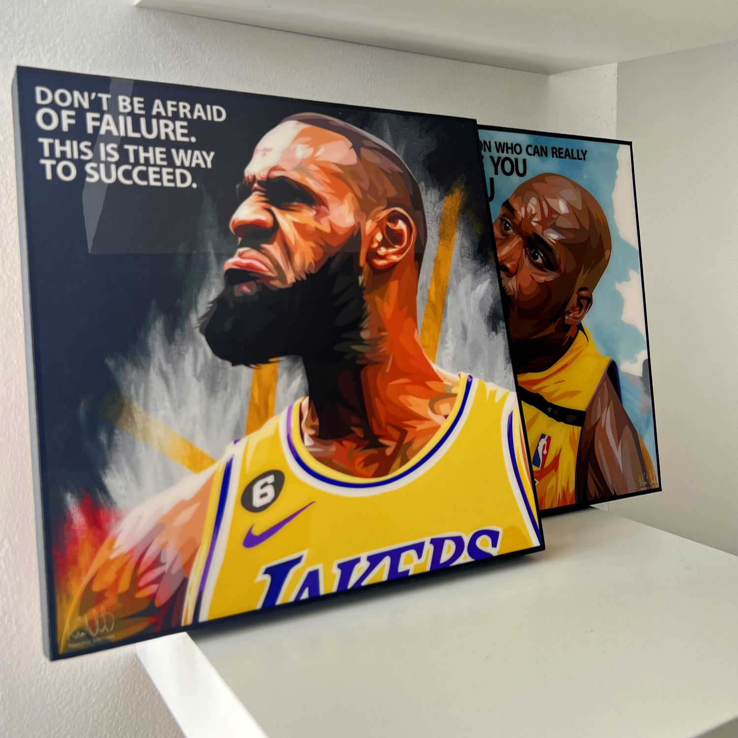 תמונה פוסטר כדורסל לברון פופ ארט