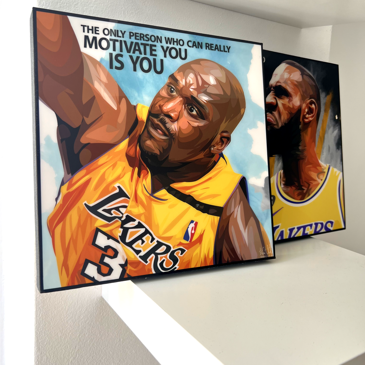 תמונה פוסטר כדורסל שאקיל אוניל פופ ארט