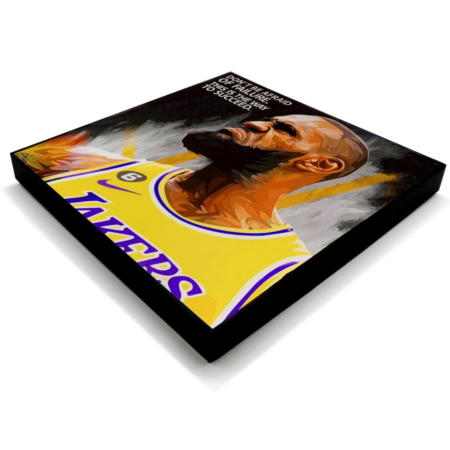 תמונה פוסטר כדורסל  לברון פופ ארט