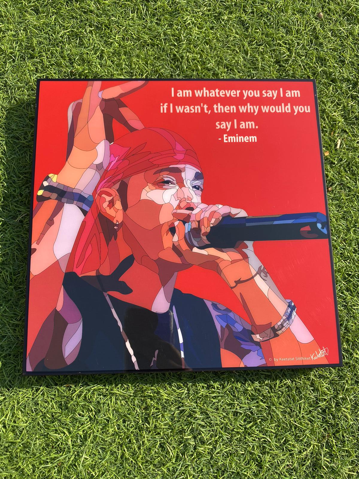 תמונה פוסטר פופ ארט אמינם