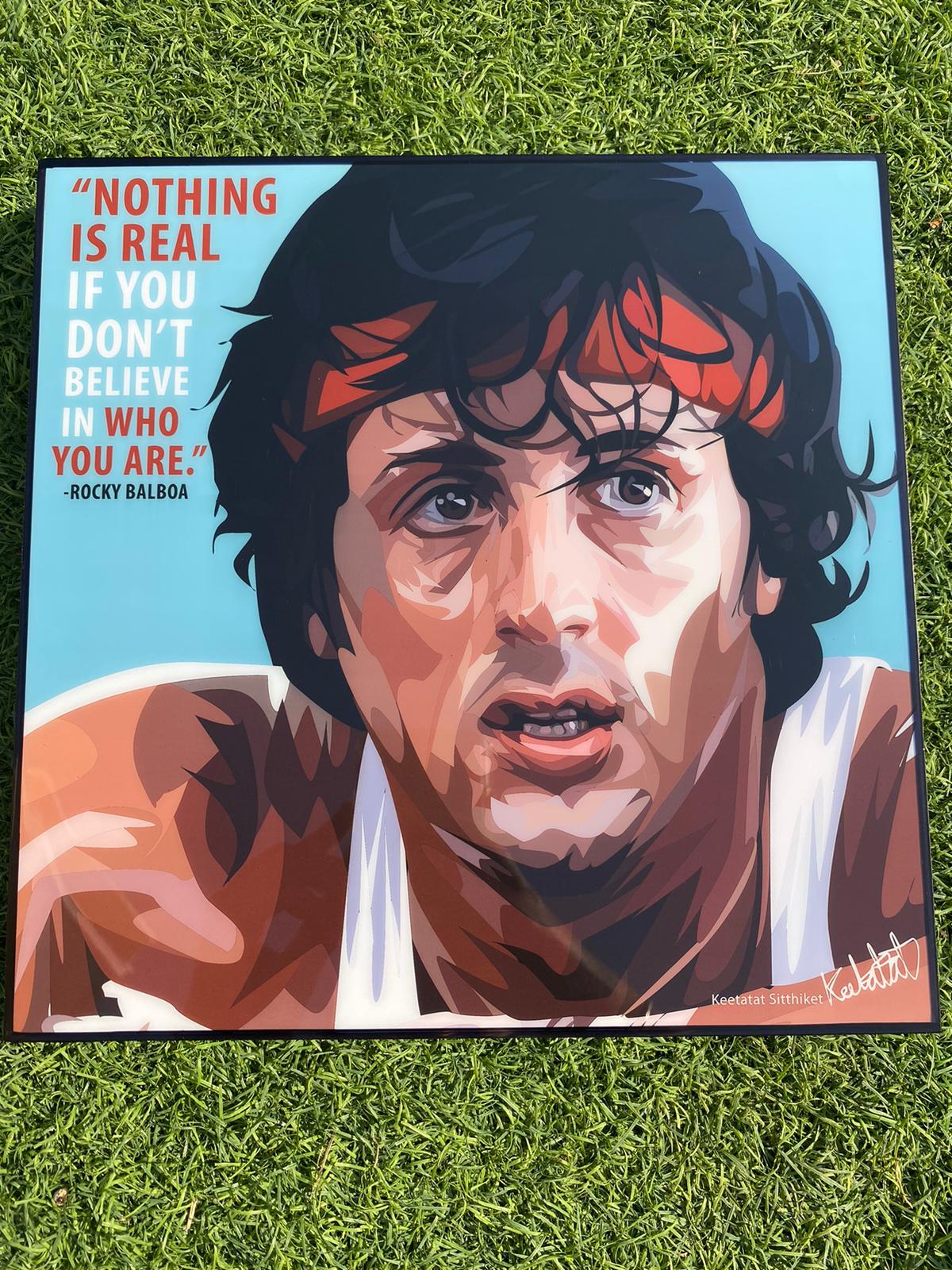 תמונה פוסטר פופ ארט רוקי בלבואה