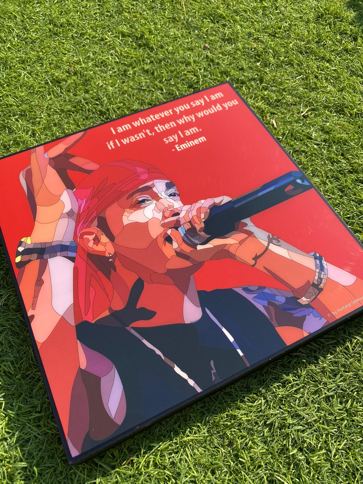 תמונה פוסטר פופ ארט אמינם