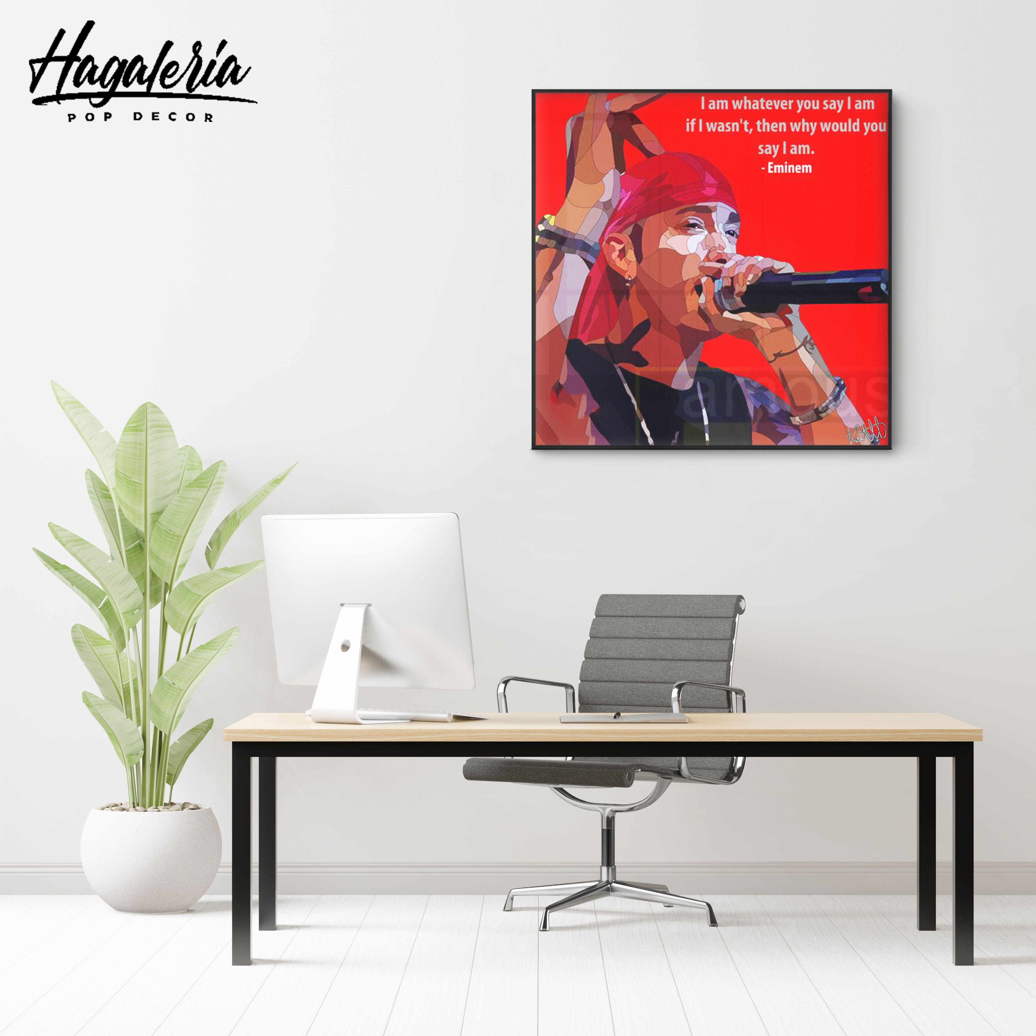 תמונה פוסטר פופ ארט אמינם