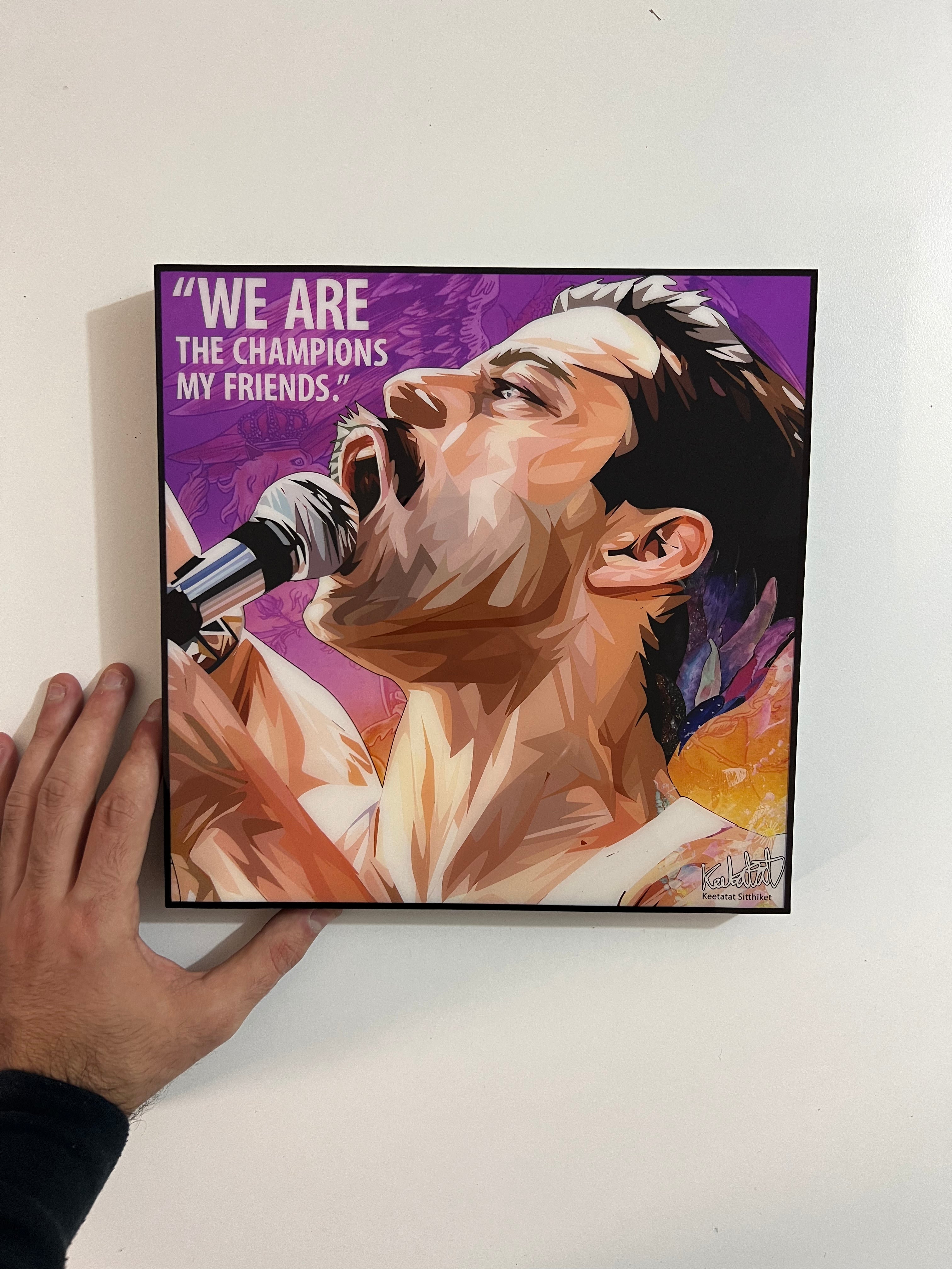 תמונה מוזיקה פופ ארט  פרדי מרקורי