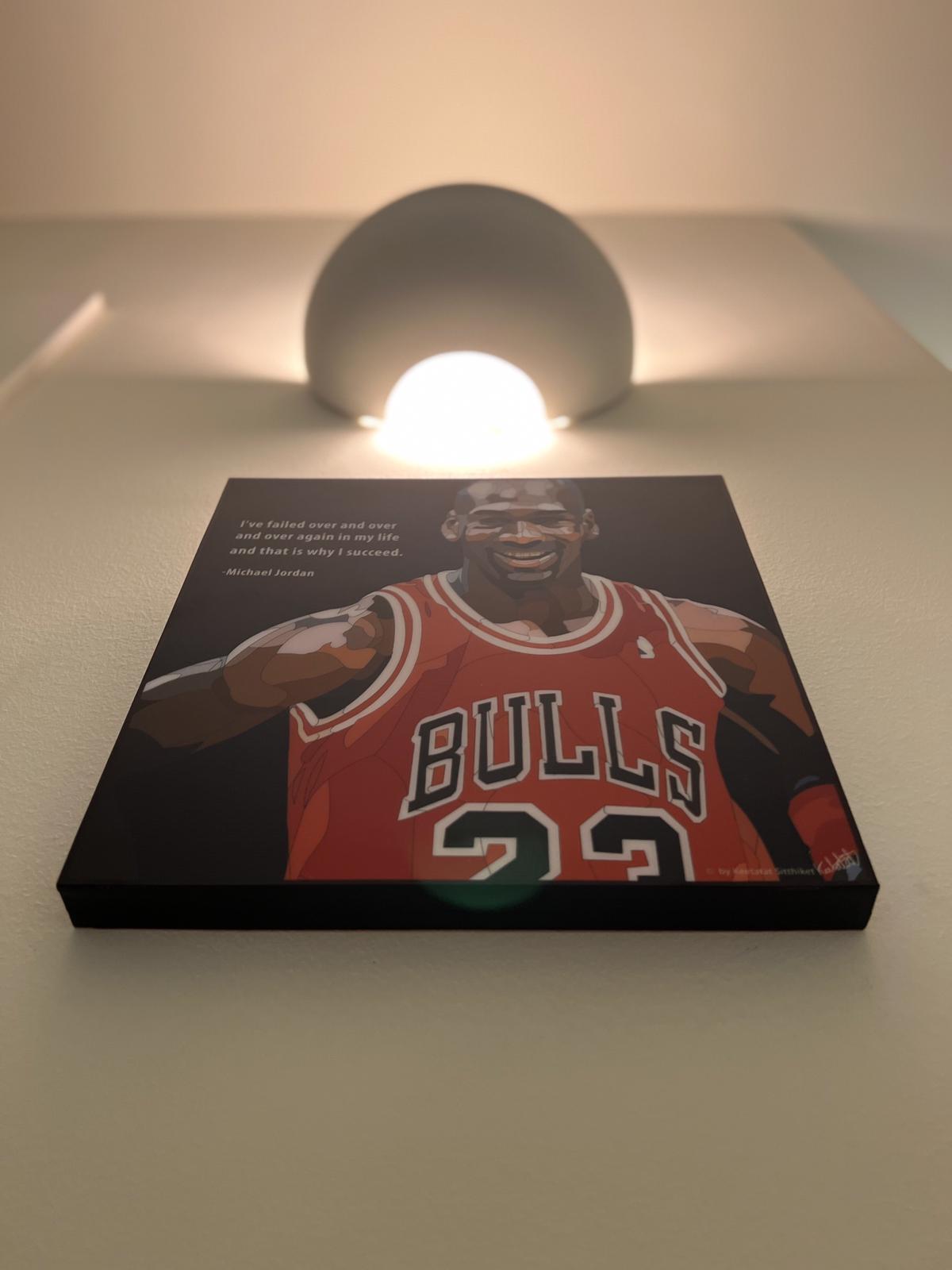 תמונה פוסטר כדורסל פופ ארט מייקל ג'ורדן