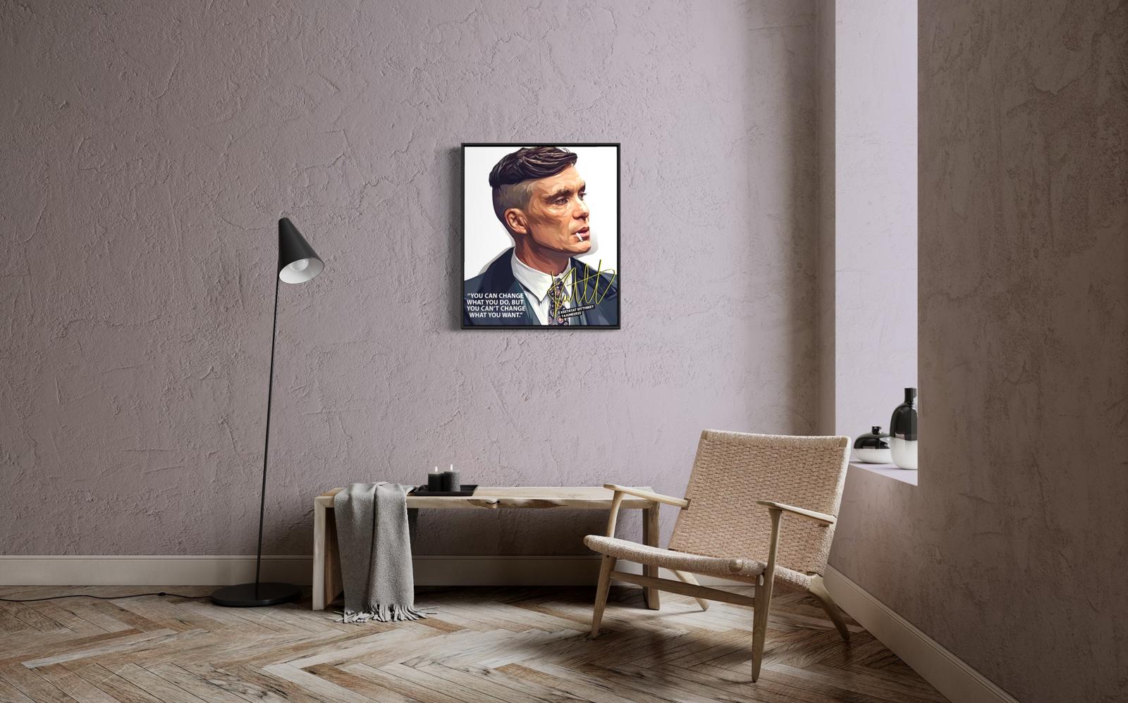 תמונה פוסטר פופ ארט תומס שלבי