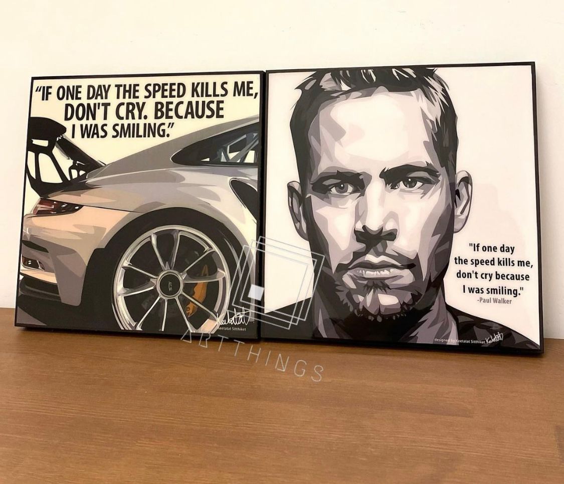 תמונה פוסטר פופ ארט פול ווקר